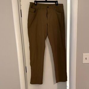 lululemon athletica Men's Tan Chinos